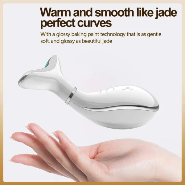 EMS Neck & Face Lifting Machine Skin Tightening Massager 3 Color LED Photon Facial Wrinkle Remover Newest Neck Beauty Device - Image 6