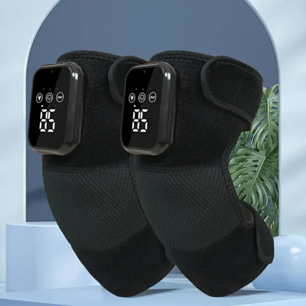 Electric Heated Knee Massager 3 in 1 Joint Elbow and Shoulder Pain Reliever Thermal Vibration Moisture Removal Physical Therapy - Image 5